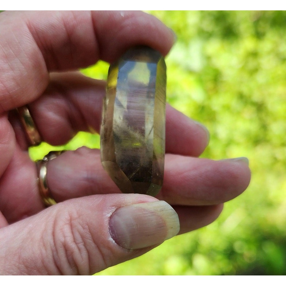 Smokey Lemurian Seed, Double Terminated Crystal, Lemurian Quartz